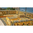 thumbnail image 4 of Yellow Arabic Floor Sofa, Diwan Sofa, Turkish Sofa Seating , Arabic Majlis Set, Floor Cushions, Modular Sofas, Seating Floor Cushion, 4 of 5