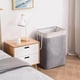 thumbnail image 5 of Organizador de tela Oxford con asa para el hogar, el dormitorio y el dormitorio, cesta de ropa sucia plegable, 5 of 8