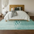 thumbnail image 6 of Addison Rugs Mayfield Washable Transitional Nautical Teal Rectangle Rug, 10' x 14', 6 of 6