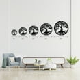 thumbnail image 4 of Unique Tree of Life Metal Wall Sign Family Love Stencil Laser Cut Metal Decorative Home Accent Wall Sign Hanging Door Living Room Bedroom Made in the USA - 3 sizes and 13 Colors, 4 of 6
