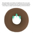 thumbnail image 6 of LQCrafK Donut Cushion, Donut Pillow Tailbone Pain Relief Cushion - Hemmoroid Pillow Cushion for Hemorrhoid Treatment, Prostate, Bed Sores, Pregnancy, Post Natal & More. Firm Density Tailbone Cushion, 6 of 11