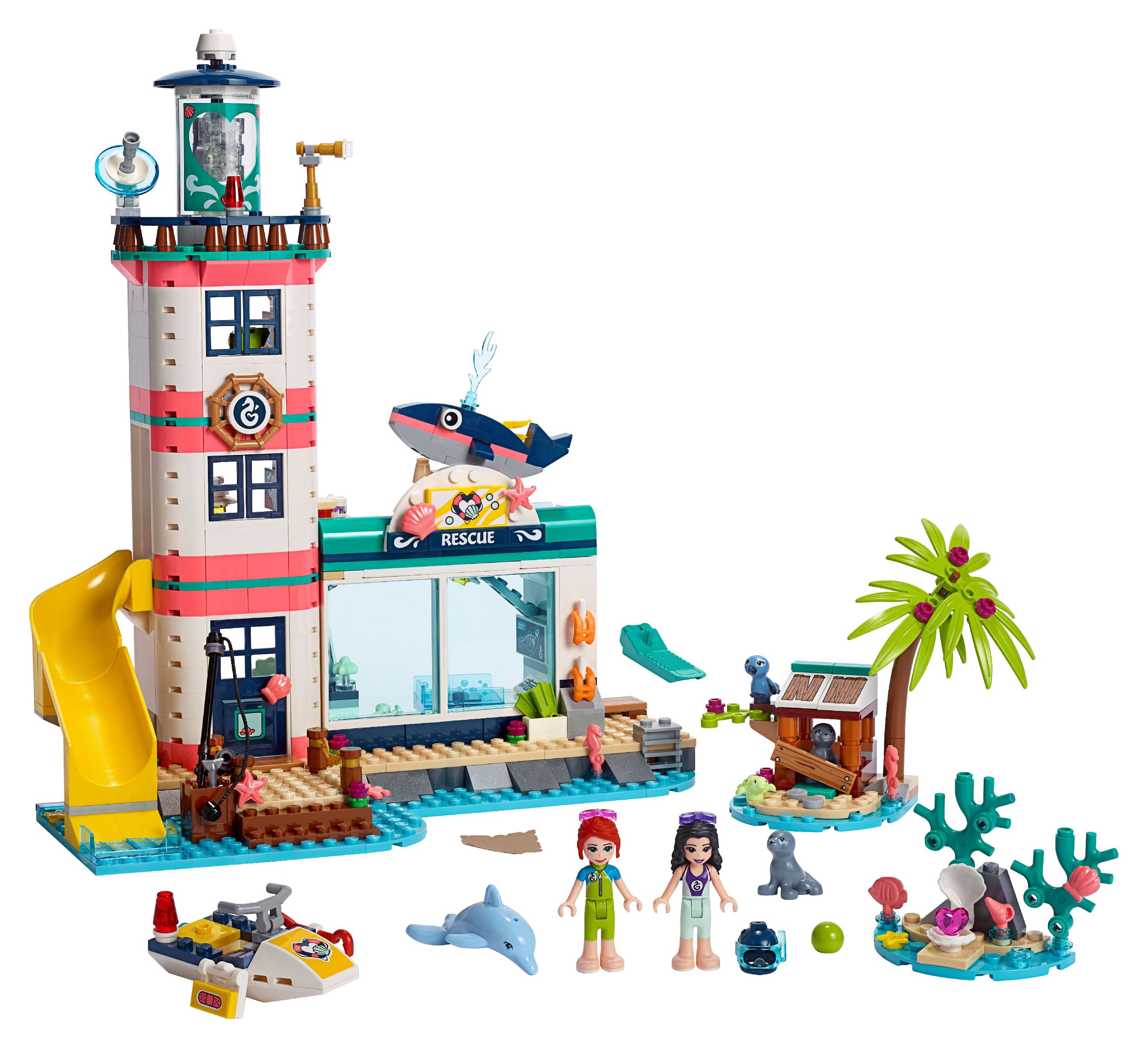 LEGO Friends Lighthouse Rescue Center 41380 Building Kit (602 Pieces) - image 3 of 8