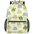 thumbnail image 1 of Mochila Kaifanee Frog impermeable de 16 pulgadas para mujeres, hombres y niños, 1 of 8