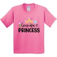 thumbnail image 3 of Inktastic Grandpa's Princess Crown and Flowers Youth T-Shirt, 3 of 5