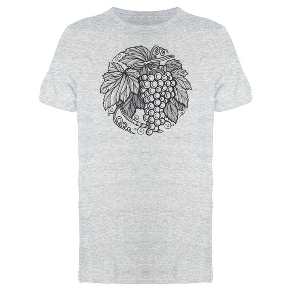 Grape Bunch T-Shirt Men -Image by Shutterstock, Male Small