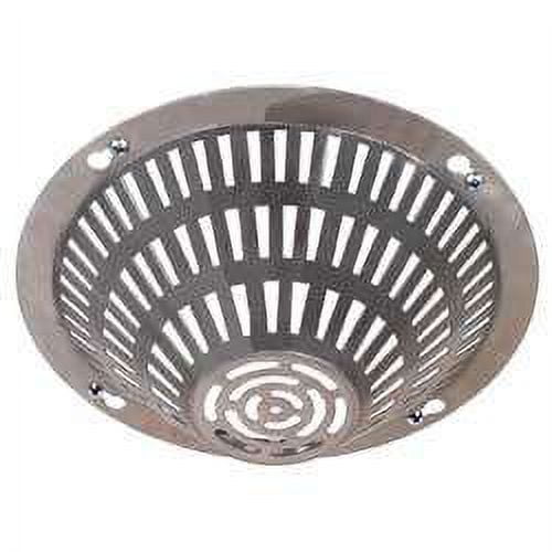 Safety Technology International Smoke Detector Guard,SS,9 in Dia