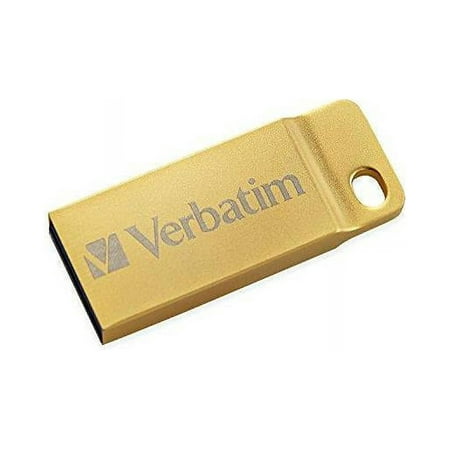 UPC: 0023942991069 | Verbatim 64GB Metal Executive USB 3.0 Flash Drive – Gold 64 GBUSB 3.0 – Gold – Water Resistant
