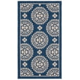 thumbnail image 2 of Safavieh Courtyard Kirsten Geometric Indoor/Outdoor Area Rug, Navy, 2'7" x 5', 2 of 7
