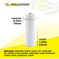 thumbnail image 3 of Exell 14430 Rechargeable Solar Battery Li-FePO4  3.2V 400mAh, 3 of 7