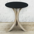 thumbnail image 3 of Niche Mia Bentwood Round Accent Table- Natural Black, 3 of 6