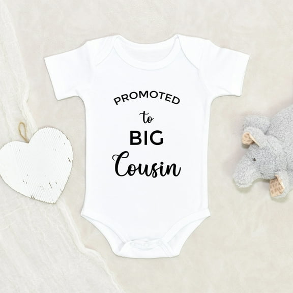 Newbabywishes - Promoted to Big Cousin Baby Clothes for Boys and Girls - Cousins Baby Clothes