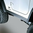thumbnail image 1 of Fits 1997-2006 Jeep Wrangler TJ Rugged Ridge Rocker Panel Molding 11650.05 Body Armor Rocker Side Panel Kit; 2 Piece; Black; Thermoplastic; 3 Inch Height, 1 of 5
