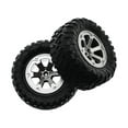 thumbnail image 3 of STARTIST 4x RC Car Tires Modification Model Assembly Spare Parts Off Road Rubber Plastic Upgrade Wheels Tires for MN 1:12 for Fy001 Car Model Lovers, 3 of 9