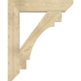 thumbnail image 3 of Ekena Millwork 6"W x 34"D x 42"H Merced Slat Rough Sawn Bracket, Douglas Fir, 3 of 4