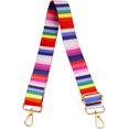 thumbnail image 1 of SURJDE Crossbody Strap for Purses Replacement Adjustable Guitar Multicolor Style Handbag Straps (Color Stripe), 1 of 4
