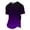 X299 Purple, variant on Confree For Boys Shirts Color Block Short Sleeved Crew Neck Tops Summer Beach Fashion Breathable Kids Boys Tshirts Size 2-3 Years Blue