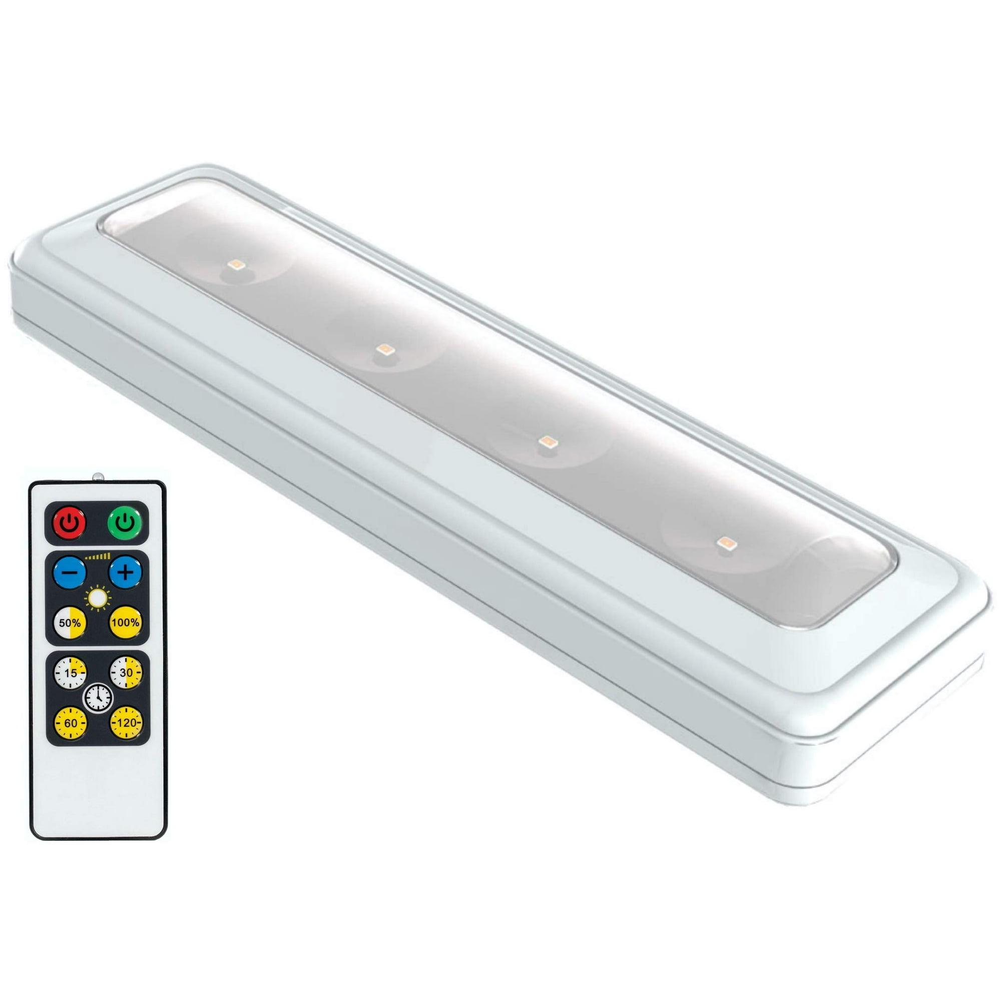 Brilliant Evolution Wireless LED Light Bar with Remote Control Battery Operated Lights Remote Control Lights LED Lights with Remote Kitchen Under Cabinet Lighting Closet Light Walmart