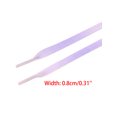 thumbnail image 3 of INSPIRE CHIC Halloween Flat Gradient Colored Shoelaces Tie Dye Design Sneakers Shoe Laces 1 Pair Purple Pink 160cm/63.0", 3 of 5