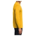 thumbnail image 3 of Mens Long Sleeve PosiCharge Competitor Polyester Tee Shirt Gold S, 3 of 8