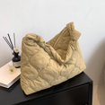 thumbnail image 3 of Women Padding Shoulder Bag Soft Cloud Puffer Bag with Zipper Versatile Sling Bag, 3 of 9