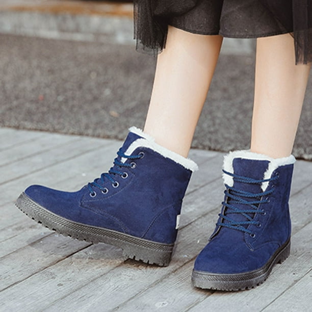 Lace up boots flat cheap heel