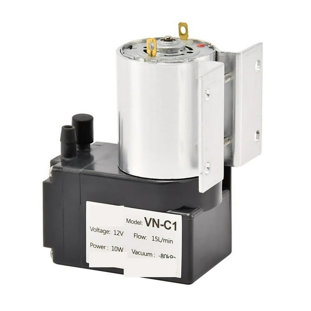 DC 12V/24V Mini Small Negative Piston Vacuum Pump, Pressure Suction Diaphragm Portable Vacuum Pump VN-C1 ,Durable Construction