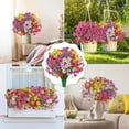 thumbnail image 5 of 20 Bundles Artificial Flowers for Outdoors Decoration Fake Silk Flowers UV Resistant Faux Plants Artificial Daisy Euc for Spring Summer Garden Yard Porch Window Home Decor, Mix Colors, 5 of 5