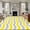 Yellow, variant on 2'x6' Rug Runners for Hallways Kitchen, Turquoise Grey White Non Slip Entryway Beside Floor Carpet Runner, Abstract Geometric Ocean Wave Stripe Washable Laundry Room Bedroom Throw Rugs Mat