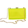 thumbnail image 1 of Trayknick Crossbody Bag Transparent Square Solid Storage Acrylic Multipurpose Messenger Bag for Outdoor Green, 1 of 13