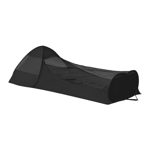GRIMPEX Outdoor Sleeping Bag Tent Automatic Opening With Skylight Net For Hiking Camping Black