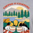 thumbnail image 3 of Mickey & Friends - Coffee And Camping - Juniors Cropped Cotton Blend T-Shirt, 3 of 5