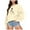 Beige, variant on Huaizzzy Casual Women's Print Sleeve Top Long Sweatshirt Pullover Graphic Women's Blouse Adult Small Hoodie Light Jackets Women Graphic Sweat Shirts Women Ladies Zip Hoodie Hoodies Sweaters Women