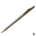 thumbnail image 1 of Luxury Full Metal Ballpoint Pen 1mm Black Ink Gel Pen Writing P4O2 Office I6S2, 1 of 6