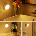 thumbnail image 3 of Motions Sensor Night Light 360 Degrees Rotating Lights Rechargeable Body Induction Lamp Corridor for Home Office White Light, 3 of 9