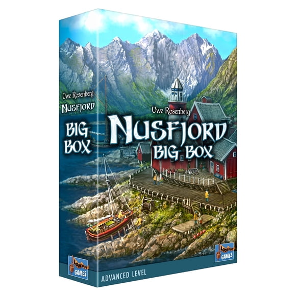 Nusfjord Board Game Big Box Edition - Complete Card Deck Collection, Includes All Expansions, Strategy Game for Kids & Adults, Ages 12+, 1-5 Players,