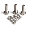 thumbnail image 2 of 100 Piezas de Tornillos Clavos Tuercas de material acero Inoxidable de Hex Durable Bricolaje Herramienta para Hogar DIY Macarena  Inoxidable Tornillo de cabeza redonda, 2 of 8