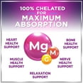 thumbnail image 3 of Magnesium Glycinate Supplement 1000mg - 100% Chelated & Purified - to Support Sleep, Heart Health, Muscles, & Bone Strength - Best Absorption Magnesium Glycinate, Bottled in USA - 120 Capsules, 3 of 9