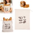 thumbnail image 4 of Bread for Freshness Storage Reusable Kitchen Food Keep Loaves Soft Longer Washable Cloth Wrap, 4 of 7