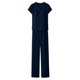 thumbnail image 5 of Tops de Mujer Vestido Casual de Manga Larga Suelta Cuello en V de Manga Corta con Pantalones de Piernas Anchas Set de Pantalones Cortos de Bolsillo, Trajes de Calentamiento de Mujer 2 Piezas, 5 of 6