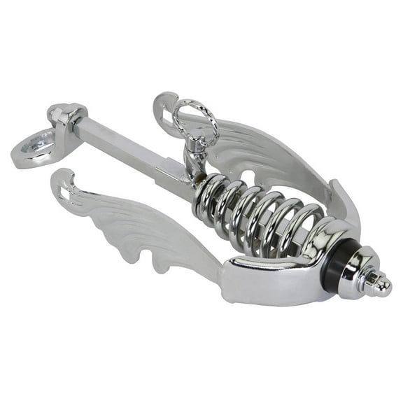 Bike Spring Fork Slammer W/Wing Extended Crown Chrome.