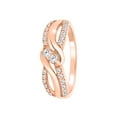 thumbnail image 3 of 1 Carat Diamond Engagement Wedding Ring In 14K Solid Rose, White & Yellow Gold, 3 of 3