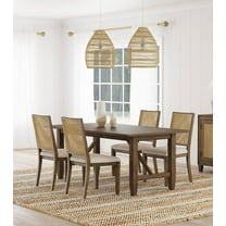 Matisse 5-piece Rectangular Dining Table Set Light Brown