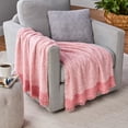 thumbnail image 2 of Mainstays Melange Oversized Throw Blanket, Mauve Dusk, 50 x 72 in, 2 of 5