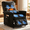 Black, variant on IINNOVZBOM Power Recliner Chair with Heat & Massage, Reclining Sofa with Remote Control and 3 Side Pockets, Easy Assembly Sleeper for Living Room