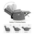 thumbnail image 2 of Electric Recliner + Rocking + Massage: #Cf8011 Pu Leather + Seat Width: 56Cm Cf8011 Electric Recliner + Rocking + Massage Seat Width: 56Cm, 2 of 9