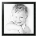 thumbnail image 2 of ArtToFrames 22" x 22" Black Engraved Edges Picture Frame, 22x22 inch Black Wood Poster Frame (WOM-4055),  Pack, 2 of 8