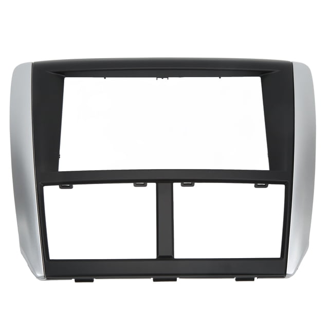 Car Stereo Fascia, Double Din GPS Navigation Trim ABS Seamless Fitment Replacement For 2007-2012 For Upgrade