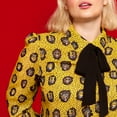 thumbnail image 2 of Fierce Printed Bow Blouse, 2 of 5