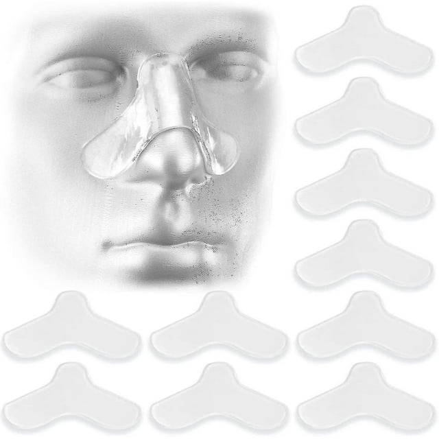 Newway 10 Pack Nasal Pads compatible Cpap Mask - Cpap Nose Pads - Cpap Supplies compatible Cpap Machine