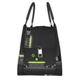 thumbnail image 4 of Lsque Geometry Dash Pattern Portable Insulation Lunch Bag, Insulated Food Delivery Bag, Meal Grocery Tote Insulation Bag Large Capacity Reusable Warming Bag, 4 of 9